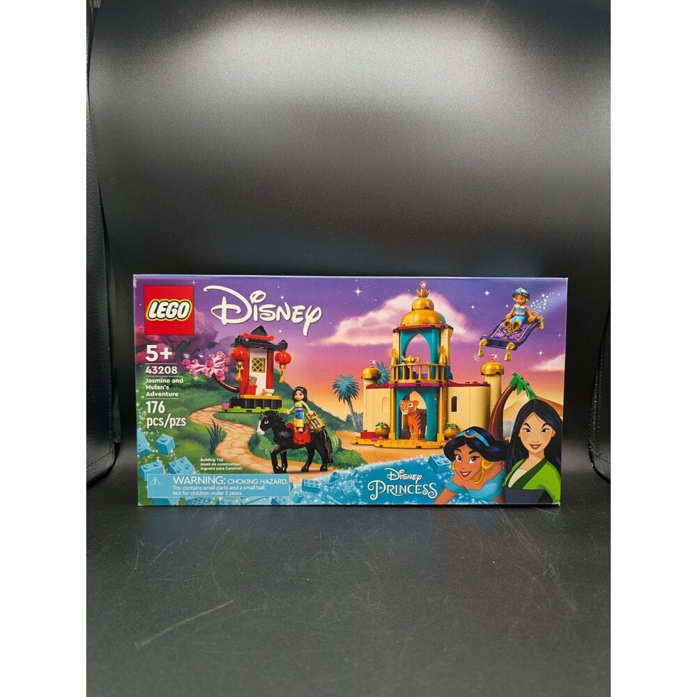 LEGO Disney Princess 43208 Jasmine and Mulan's Adventure Retired New Sealed